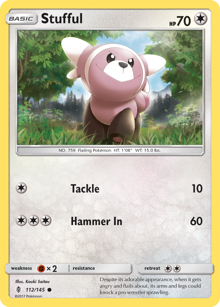 Stufful (112/145) [Sun & Moon: Guardians Rising] | Tabernacle Games