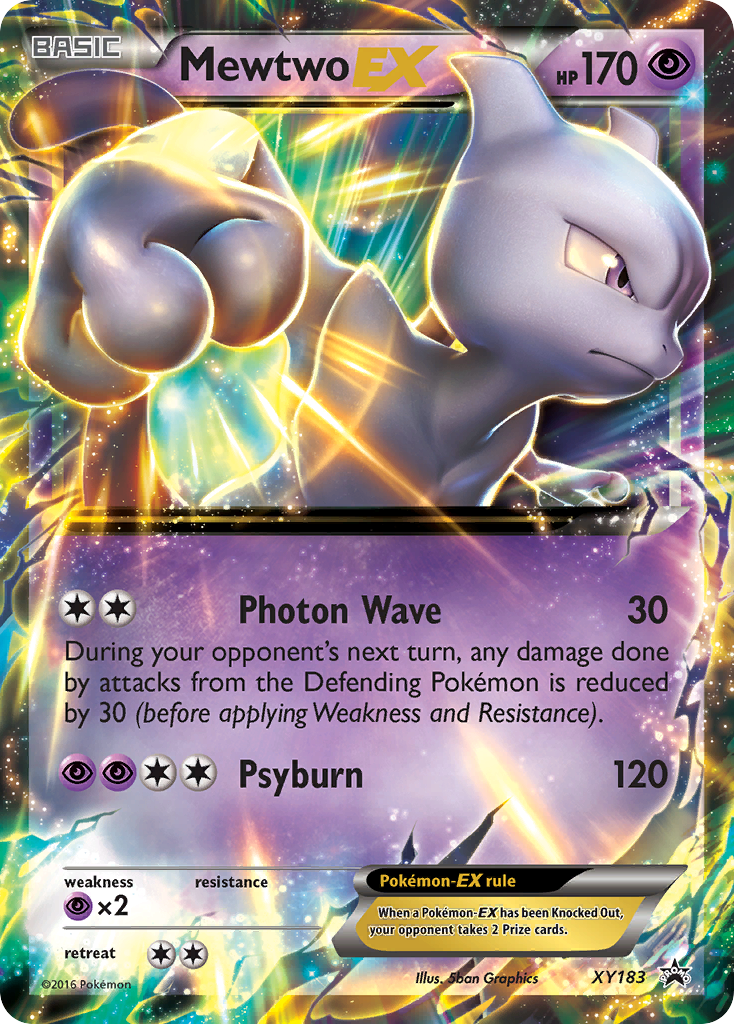 Mewtwo EX (XY183) [XY: Black Star Promos] | Tabernacle Games