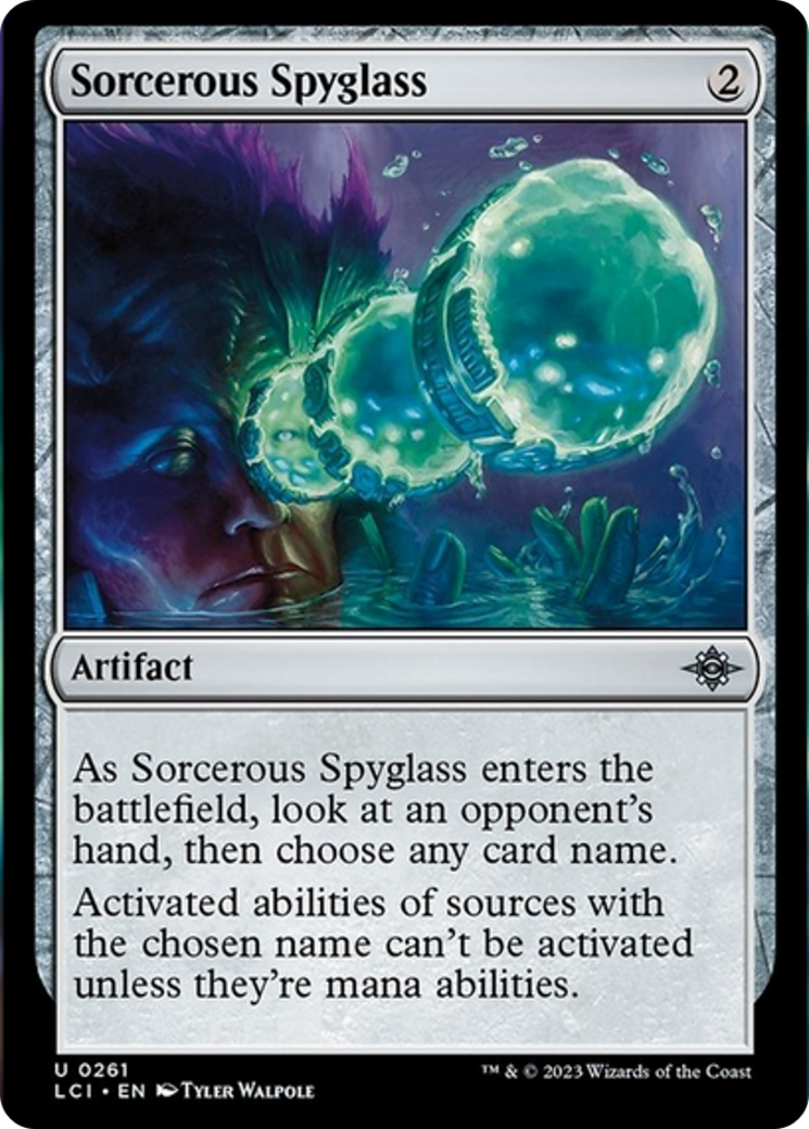 Sorcerous Spyglass [The Lost Caverns of Ixalan] | Tabernacle Games