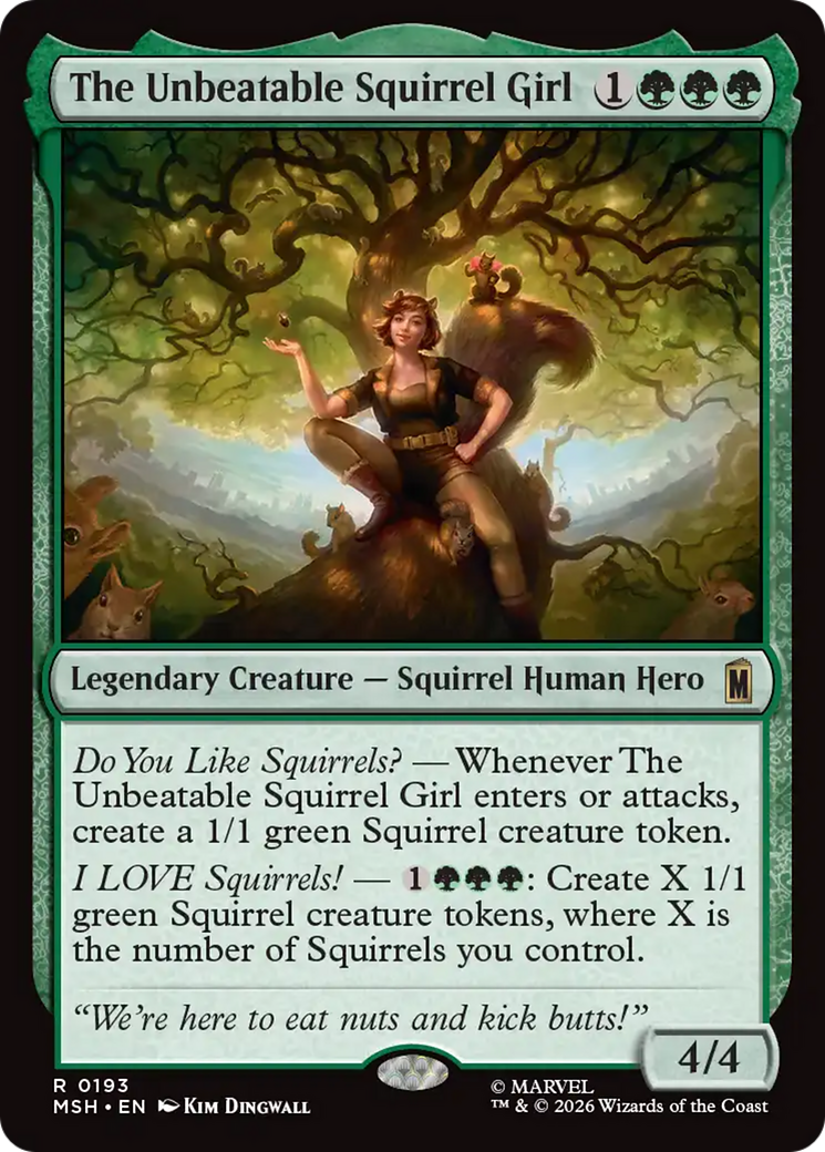 The Unbeatable Squirrel Girl [Marvel Super Heroes] | Tabernacle Games