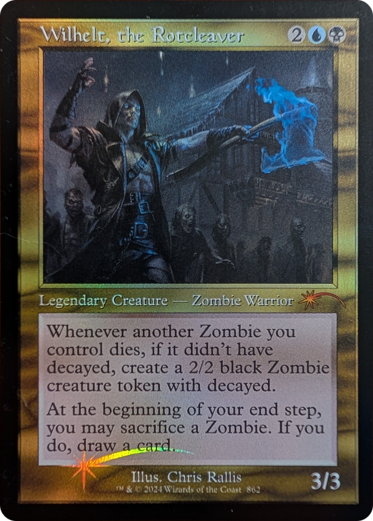 Wilhelt, the Rotcleaver (Retro Frame) [Secret Lair Drop Series] | Tabernacle Games