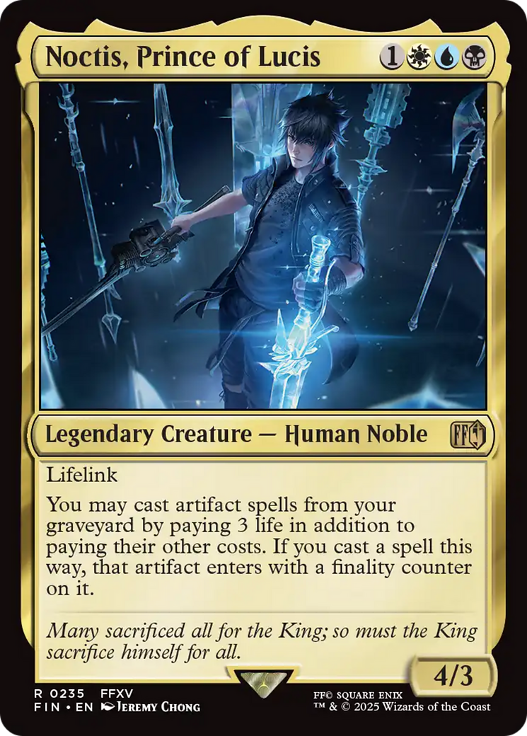 Noctis, Prince of Lucis [FINAL FANTASY] | Tabernacle Games