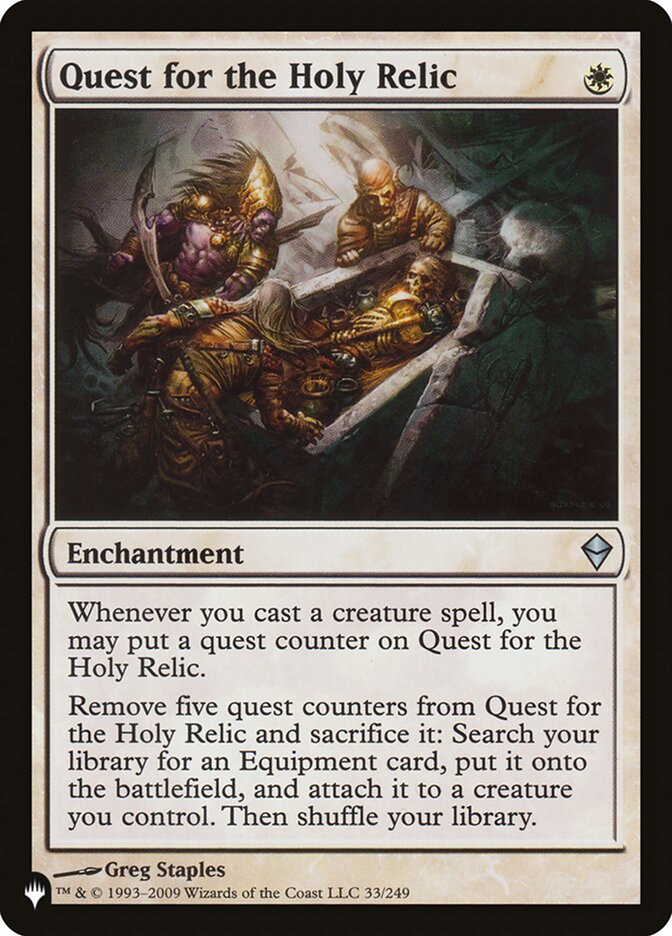 Quest for the Holy Relic [The List] | Tabernacle Games