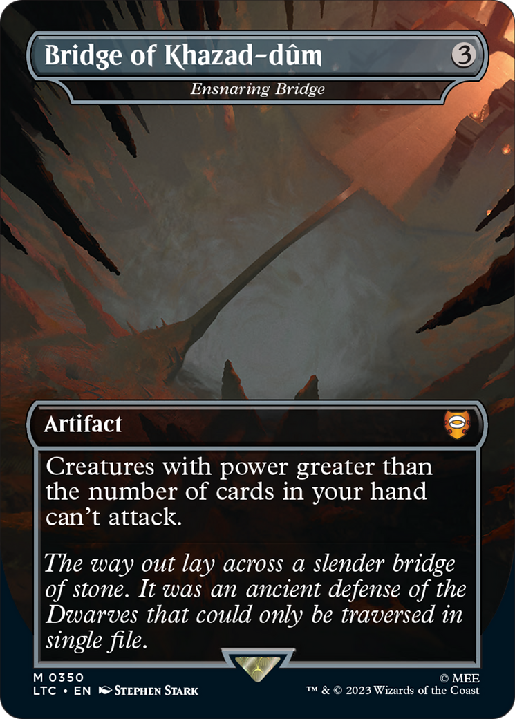 Ensnaring Bridge - Bridge of Khazad-dum [The Lord of the Rings: Tales of Middle-Earth Commander] | Tabernacle Games