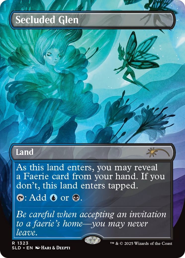 Secluded Glen (Rainbow Foil) [Secret Lair Drop Series] | Tabernacle Games