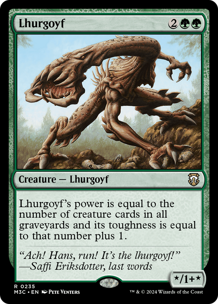 Lhurgoyf [Modern Horizons 3 Commander] | Tabernacle Games