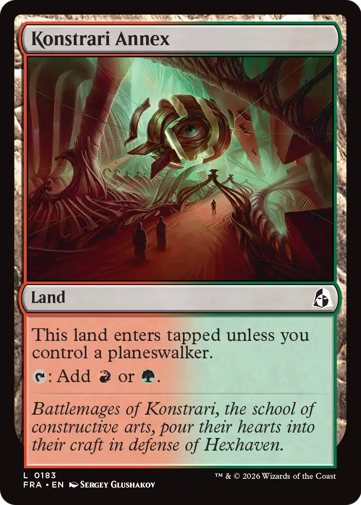 Konstrari Annex [Reality Fracture] | Tabernacle Games