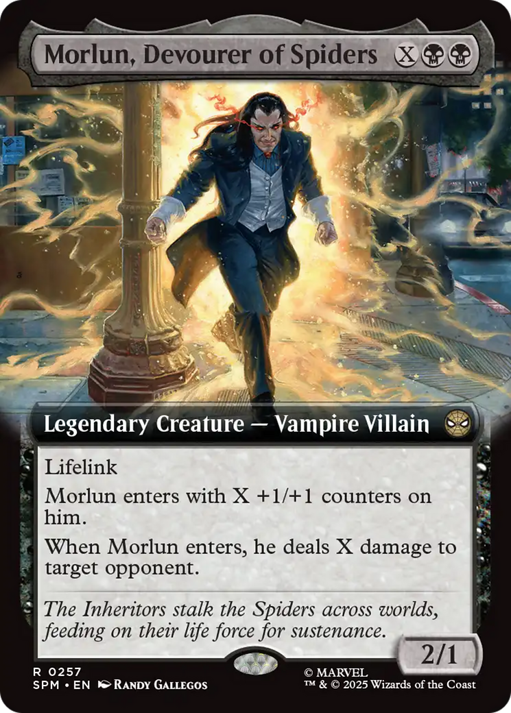 Morlun, Devourer of Spiders (Extended Art) [Marvel's Spider-Man] | Tabernacle Games