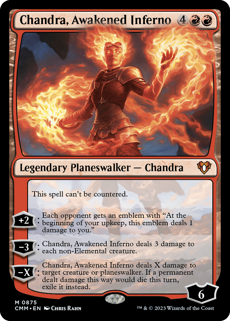 Chandra, Awakened Inferno [Commander Masters] | Tabernacle Games