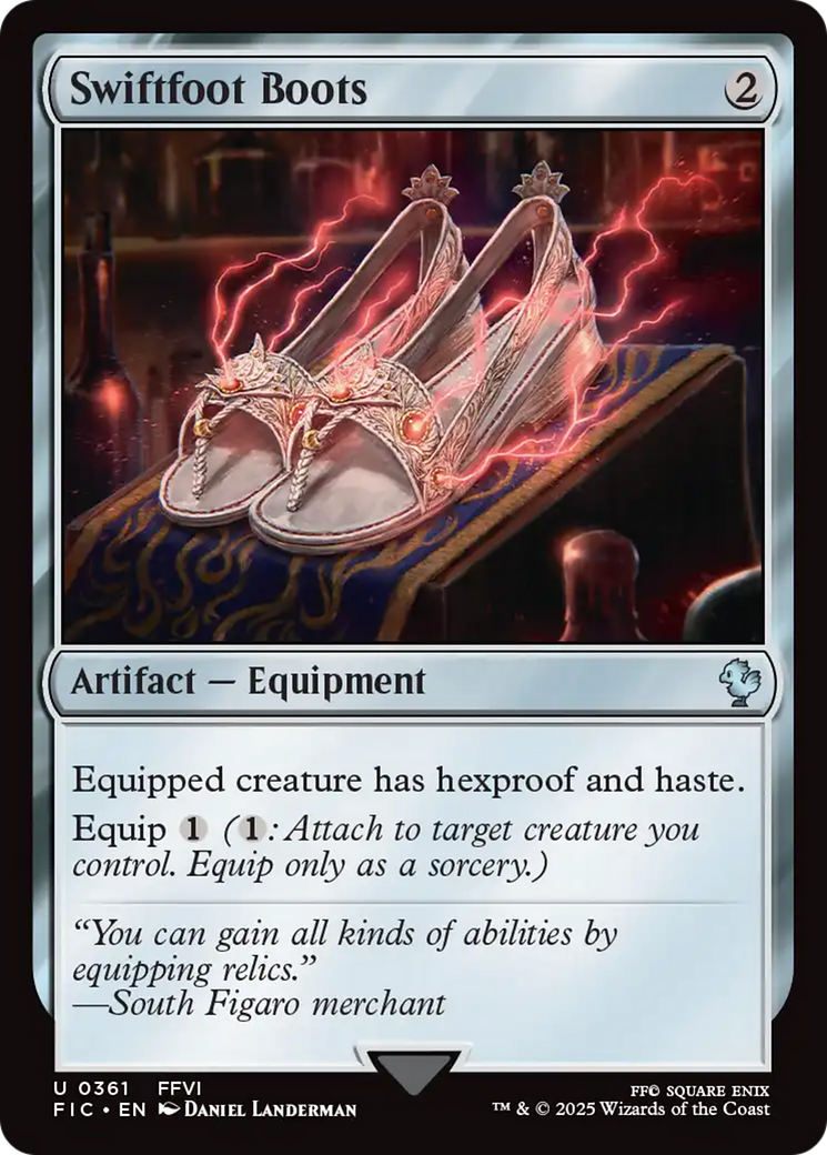 Swiftfoot Boots [FINAL FANTASY Commander] | Tabernacle Games