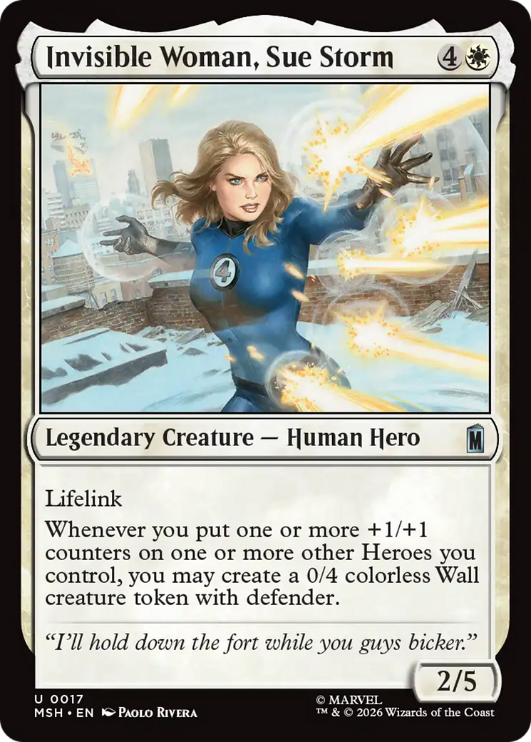 Invisible Woman, Sue Storm [Marvel Super Heroes] | Tabernacle Games