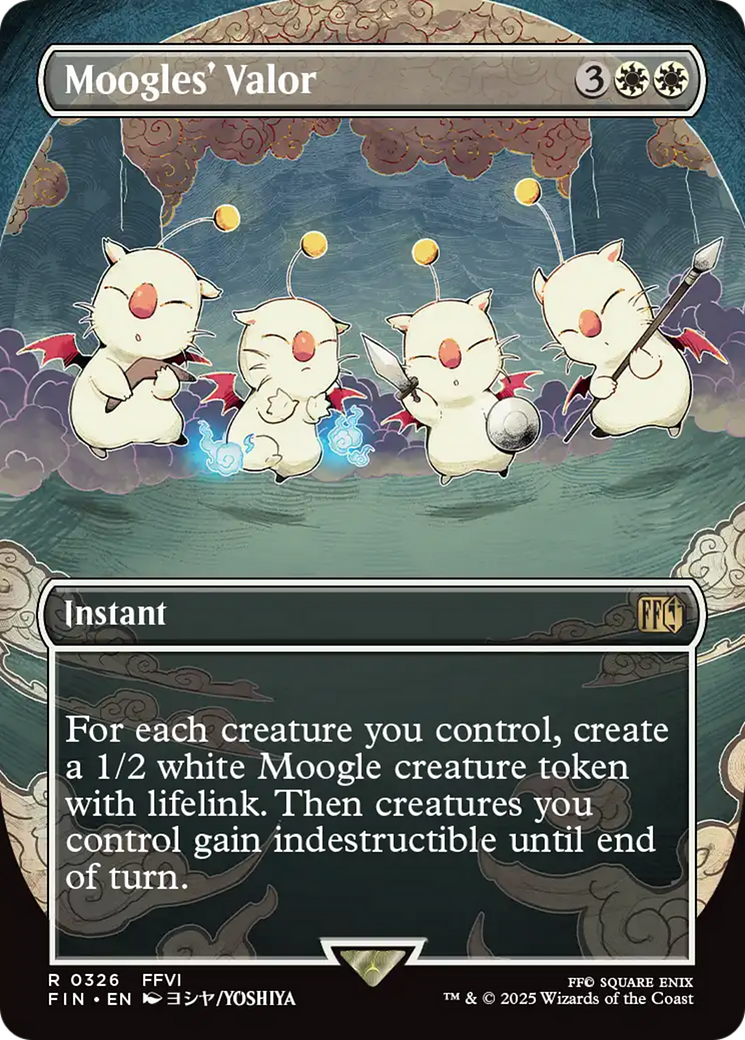 Moogles' Valor (Borderless) [FINAL FANTASY] | Tabernacle Games