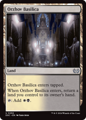 Orzhov Basilica [Duskmourn: House of Horror Commander] | Tabernacle Games