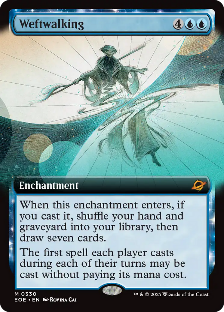 Weftwalking (Extended Art) [Edge of Eternities] | Tabernacle Games