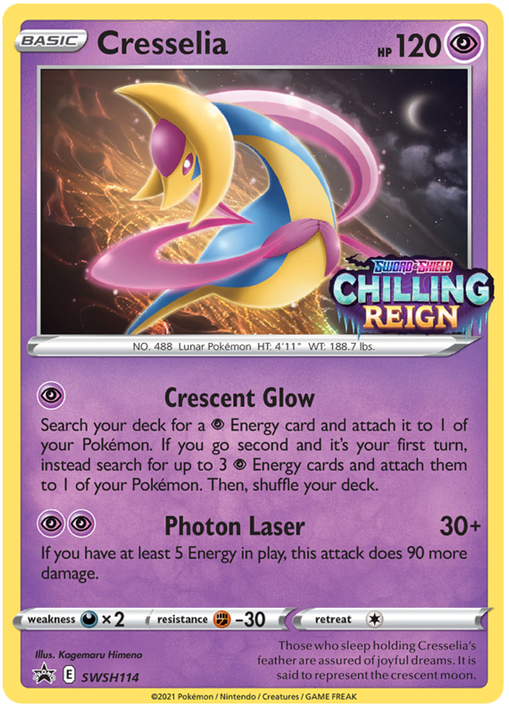 Cresselia (SWSH114) [Sword & Shield: Black Star Promos] | Tabernacle Games