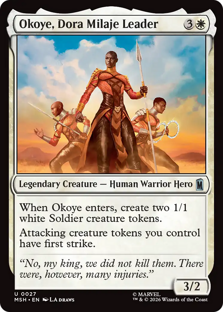 Okoye, Dora Milaje Leader [Marvel Super Heroes] | Tabernacle Games