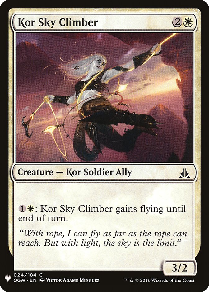 Kor Sky Climber [Mystery Booster] | Tabernacle Games