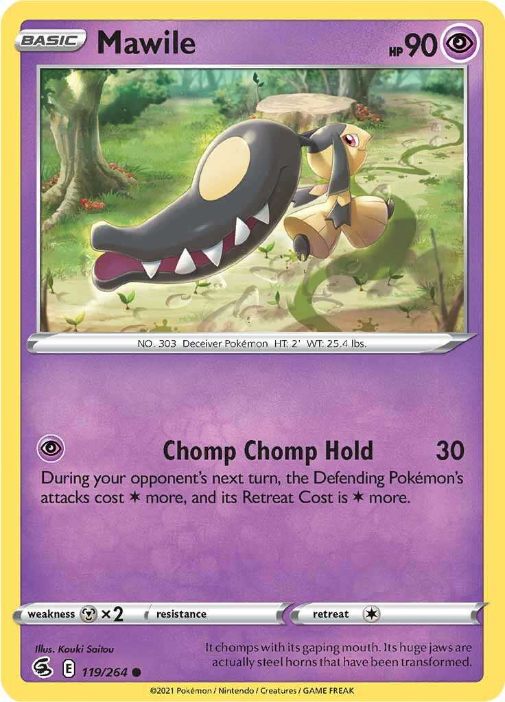 Mawile (119/264) [Sword & Shield: Fusion Strike] | Tabernacle Games