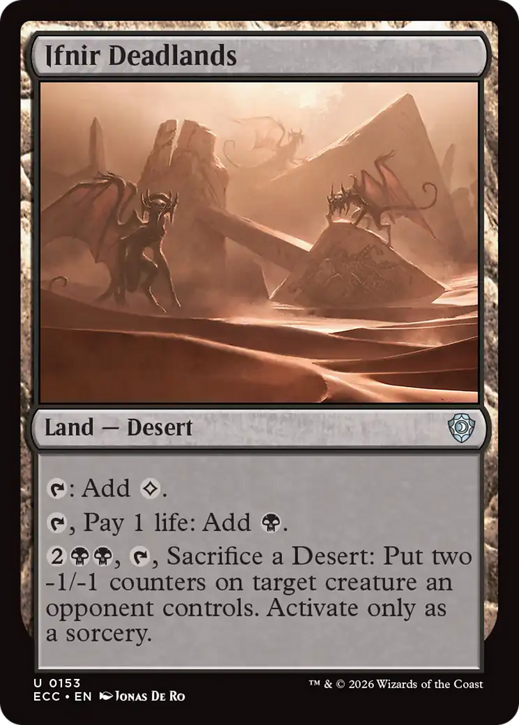 Ifnir Deadlands [Lorwyn Eclipsed Commander] | Tabernacle Games