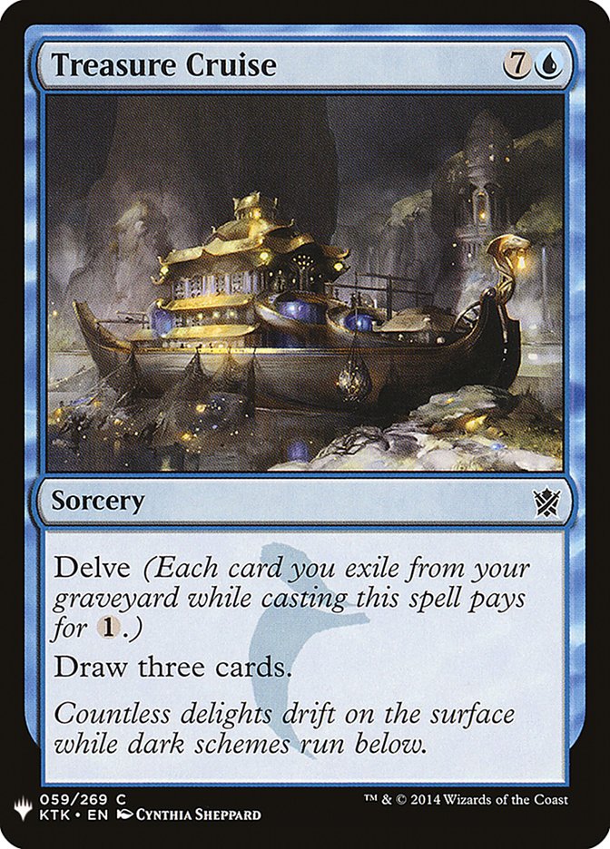 Treasure Cruise [Mystery Booster] | Tabernacle Games