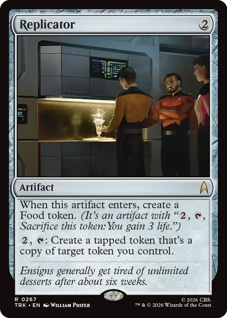 Replicator [Star Trek] | Maze of Fitzroy