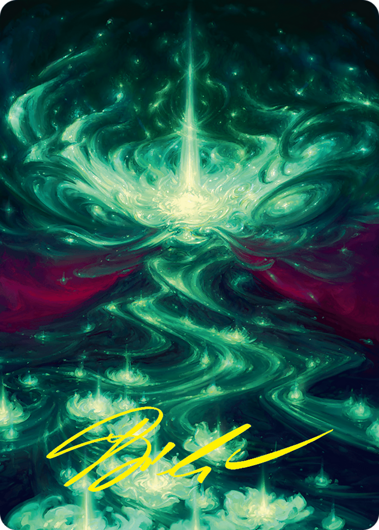 Genesis Wave Art Card (54/54) (Gold-Stamped Signature) [Foundations Art Series] | Tabernacle Games