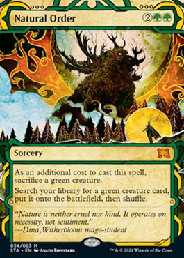 Natural Order (Foil Etched) [Strixhaven: Mystical Archive] | Tabernacle Games