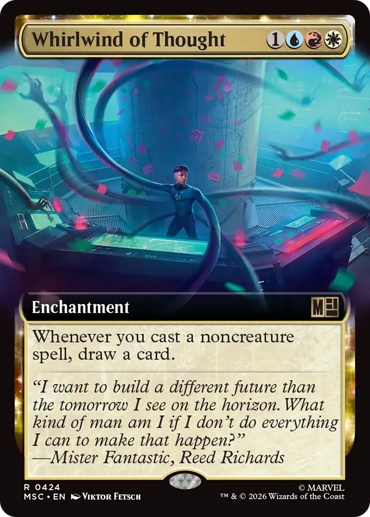 Whirlwind of Thought (Extended Art) [Marvel Super Heroes Commander] | Tabernacle Games