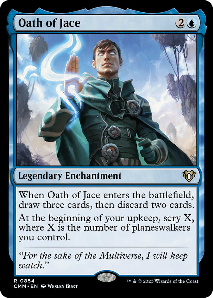 Oath of Jace [Commander Masters] | Tabernacle Games