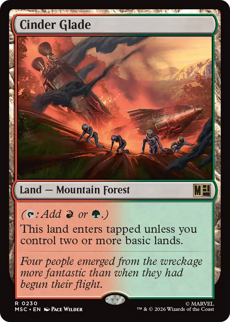 Cinder Glade [Marvel Super Heroes Commander] | Tabernacle Games