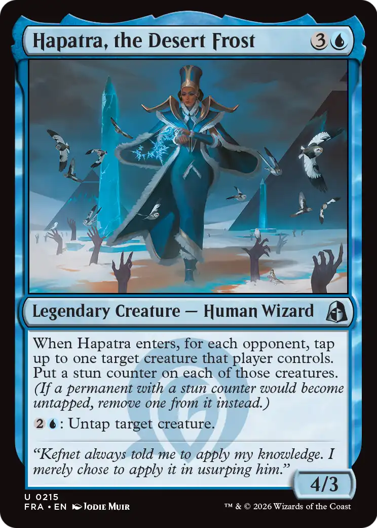 Hapatra, the Desert Frost [Reality Fracture] | Tabernacle Games