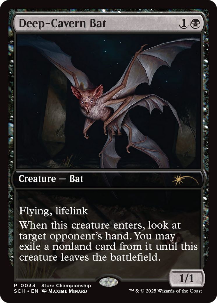 Deep-Cavern Bat [Store Championships 2025] | Tabernacle Games