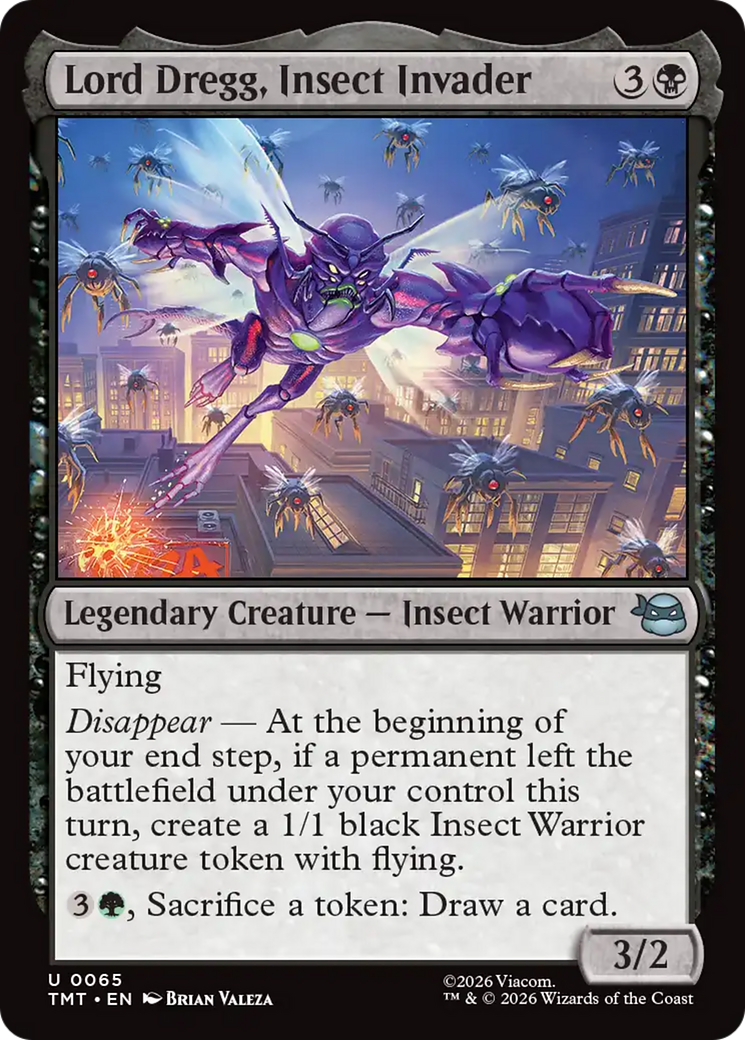 Lord Dregg, Insect Invader [Teenage Mutant Ninja Turtles] | Tabernacle Games