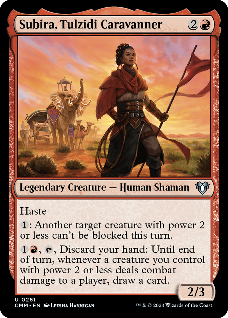 Subira, Tulzidi Caravanner [Commander Masters] | Tabernacle Games