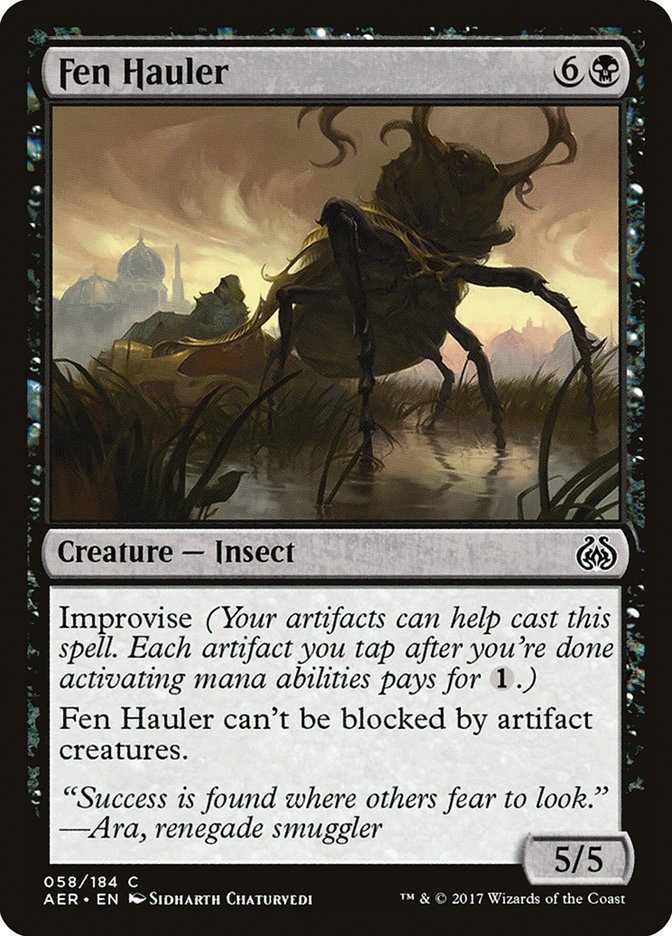 Fen Hauler [Aether Revolt] | Tabernacle Games