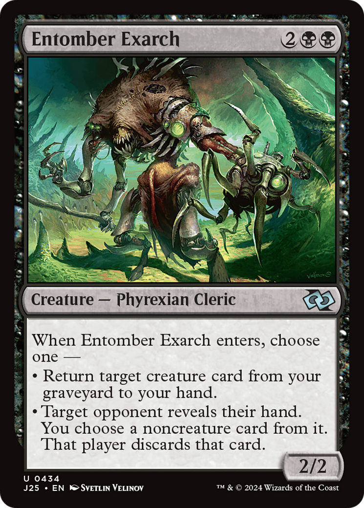 Entomber Exarch [Foundations Jumpstart] | Tabernacle Games