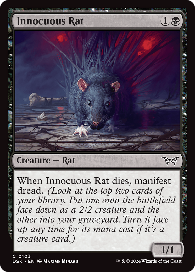 Innocuous Rat [Duskmourn: House of Horror] | Tabernacle Games