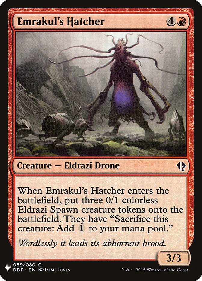 Emrakul's Hatcher [Mystery Booster] | Tabernacle Games