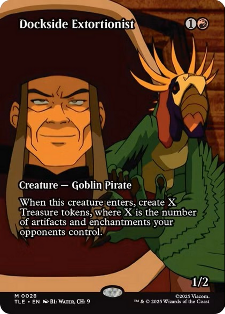 Dockside Extortionist (Borderless) [Avatar: The Last Airbender: Eternal-Legal] | Tabernacle Games