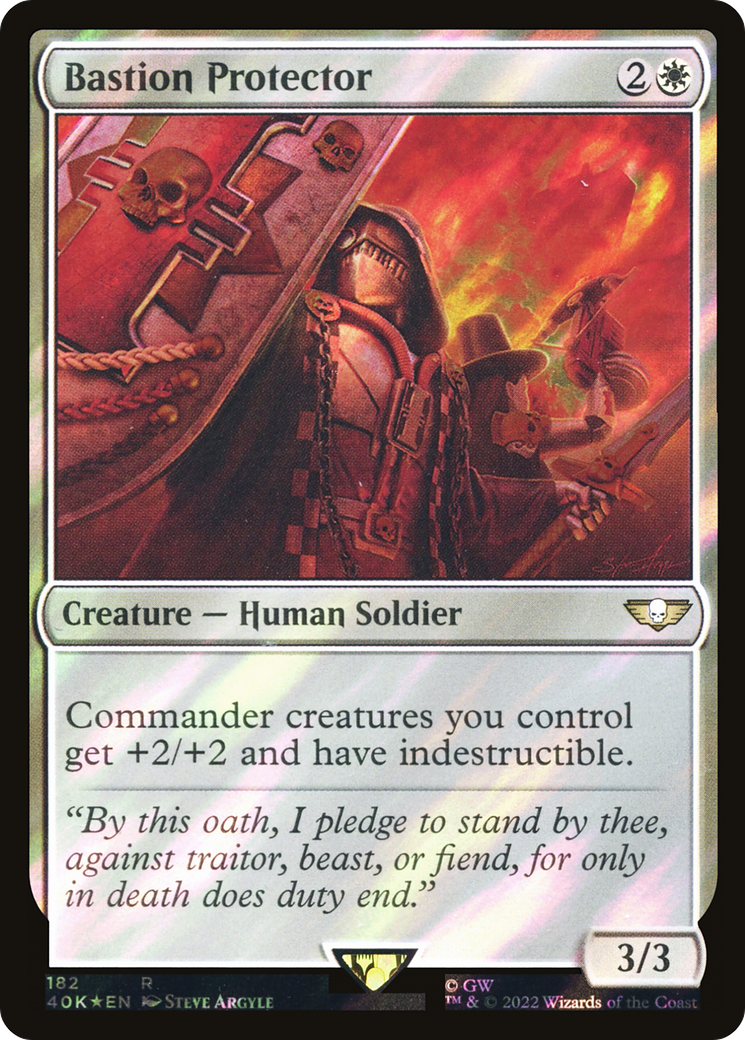 Bastion Protector (Surge Foil) [Marvel Super Heroes Commander] | Tabernacle Games