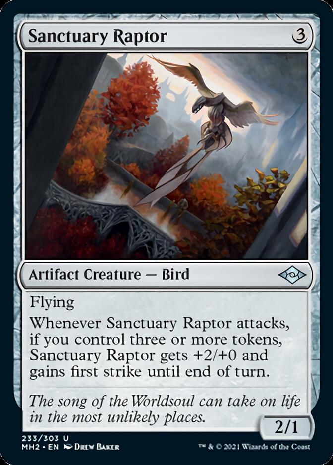 Sanctuary Raptor [Modern Horizons 2] | Tabernacle Games