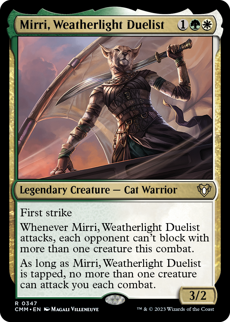 Mirri, Weatherlight Duelist [Commander Masters] | Tabernacle Games