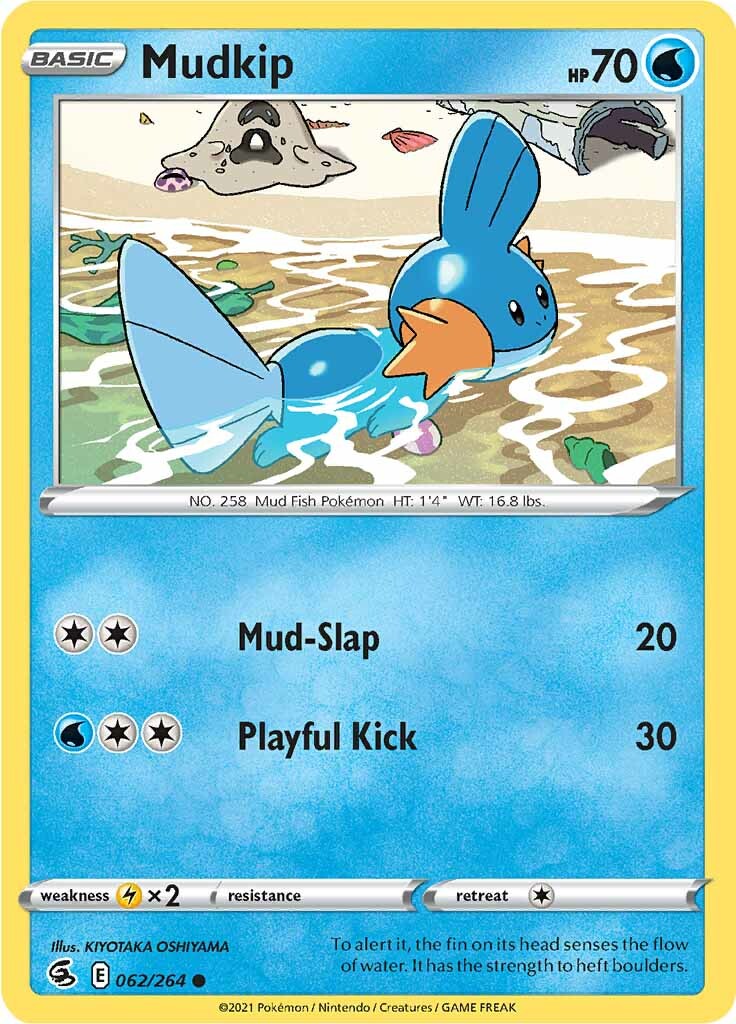 Mudkip (062/264) [Sword & Shield: Fusion Strike] | Tabernacle Games