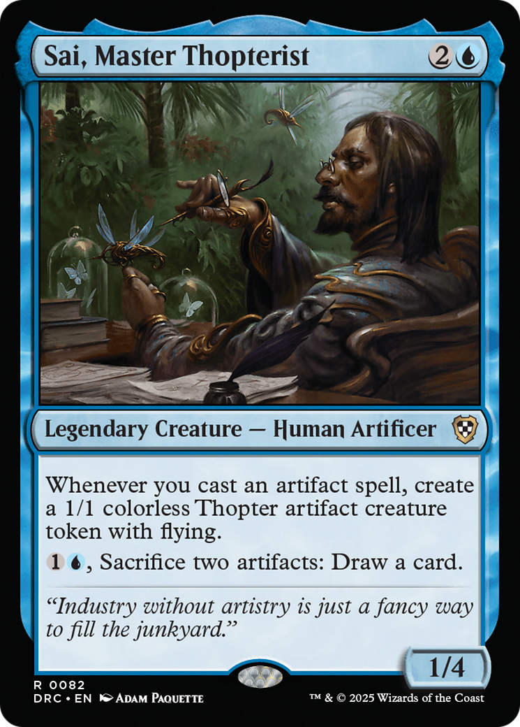 Sai, Master Thopterist [Aetherdrift Commander] | Tabernacle Games