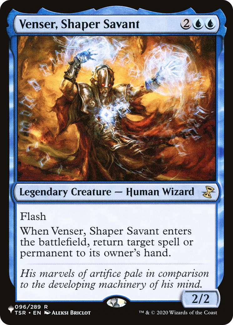 Venser, Shaper Savant [The List] | Tabernacle Games