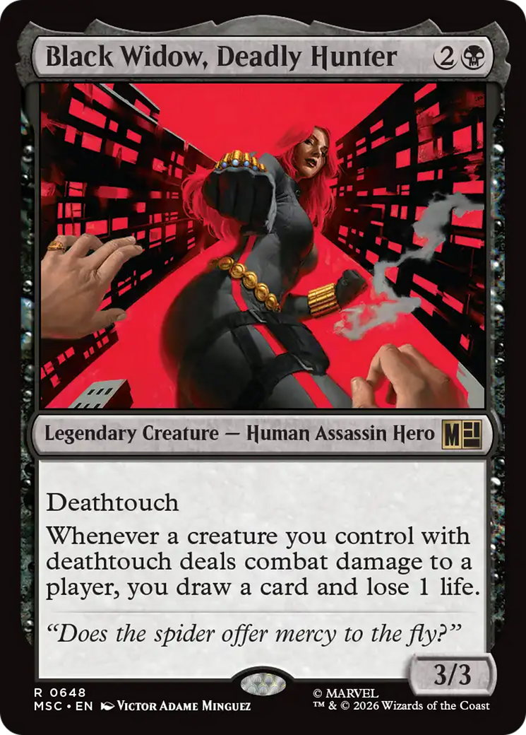 Black Widow, Deadly Hunter [Marvel Super Heroes Commander] | Tabernacle Games