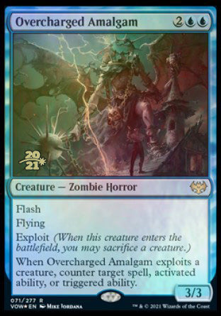 Overcharged Amalgam [Innistrad: Crimson Vow Prerelease Promos] | Tabernacle Games