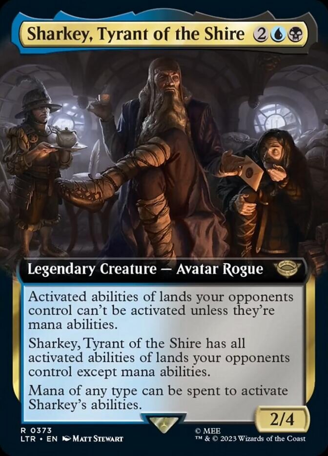 Sharkey, Tyrant of the Shire (Extended Art) [The Lord of the Rings: Tales of Middle-Earth] | Tabernacle Games