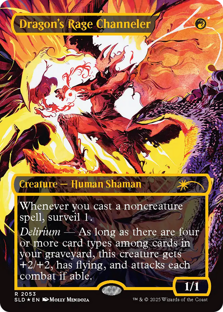 Dragon's Rage Channeler (2053) (Raised Foil) [Secret Lair Drop Series] | Tabernacle Games