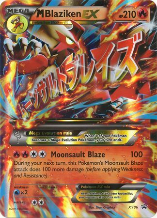 M Blaziken EX (XY86) (Jumbo Card) [XY: Black Star Promos] | Tabernacle Games